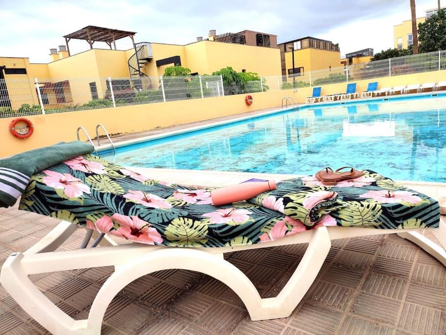 Vivienda Con Piscina, Solarium, Vistas Teide Leilighet Cho Eksteriør bilde